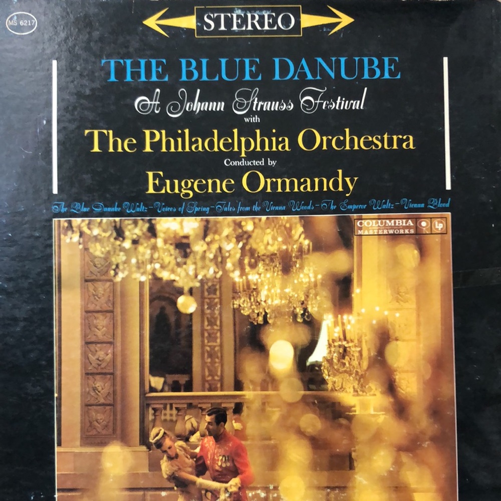 Strauss Blue Danube Perf. By The Philadelphia Orchestra Vinyl Lp